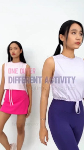 KAYLIN OUTER MUSCLE TANKTOP / ATASAN BAJU OUTER LUARAN OLAHRAGA GYM WANITA
