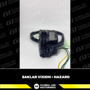 SPORTS DAY Saklar Switch Holder Hazard Kiri Vixion Old Lama 3C1 Tombol Sein Dimmer Klakson