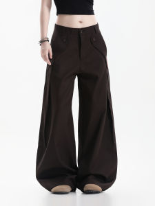 zuocisankon | Elegant Loose Fit Suit Trousers