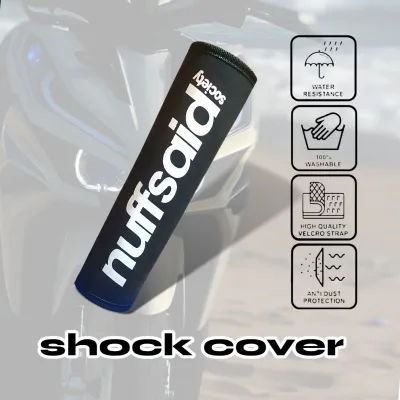 shock cover universal fit to all stock shock Honda.suzuki.yamaha.rusi.sym