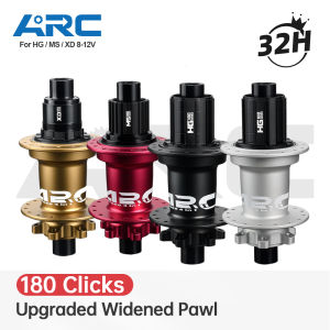 ARC MT088 MTB Hub 32 Holes 6 Claw 180 Clicks S&S Bearing Hub Aluminum Alloy Cube Mountain Bike Hubs Bicycle Wheel 8-12 Speed