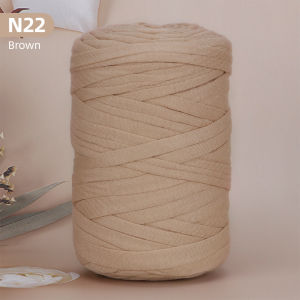 1Pcs Polyester T-Shirt Yarn For DIY Crafting Crochet And Knitting - Bags Cushions Dolls Baskets Scarves 210g/7.4oz 50m/54yd