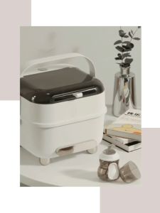 KLEVO LULLA Rak Pengering Botol Bayi Praktis & Hygienis Anti Debu Sterilizer Box Portable Multifungsi