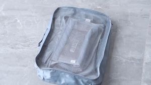 7 In 1 Travel Organizer Thickened Zip Lock Travel Pouch Travel Luggage Bag Pouch Organizer Storage