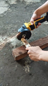 KEELAT KAG010 Anti-Kickback Smart Cordless Angle Grinder Wood Cutting Polisher Grinding Metal Cutter