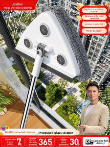 Joybos | High Reach Outdoor Double Sided Window Cleaning Tool Triangular Shape