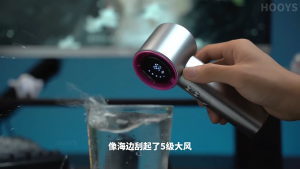 S001 พัดลมมือถือ พกพาสะดวก ลมแรง ปรับระดับความเร็วลมได้ ความเร็วสูง จอแสดงผล LED แบตเตอรี่ 4000mAh