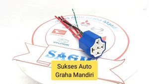 2 PCS - SOCKET / SOKET RELAY KAKI 4 (KERAMIK)
