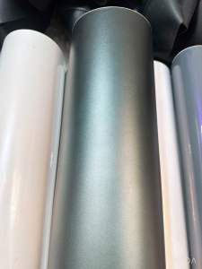 Decal màu xanh vision nhám 3 lớp cao cấp Dán đổi màu xe máy