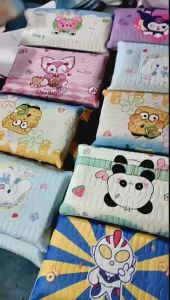 Summer Class a Kids Small Ice Silk Pillow Primary School Students over 8 Years Old 3 Years Old Kindergarten Baby Cool Pillowcase Pillow Inner