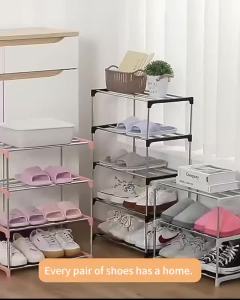 Giá Để Giày Nhiều Tầng Tiết Kiệm Không Gian Bằng Nhựa Tủ Giày Tiết Kiệm Không Gian Cho Gia Đình Ký Túc Xá Lối Vào Giải Pháp Lưu Trữ Đơn Giản