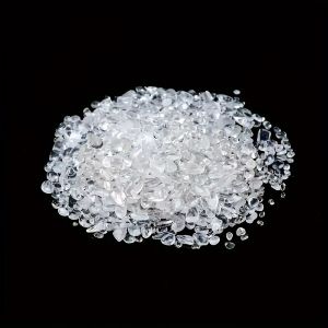 Natural White Crystal Crushed Stone Clear Quartz Chips Demagnetization Stone Home Garden Holiday Decorations