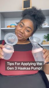 Haakaa Gen 3 Silicone Pump Bottle & Storage Set (160mL)