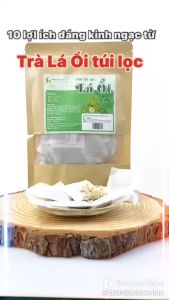 Combo 5 bịch zip Trà Túi Lọc Lá Ổi 450g (Ngừa ung thư ngừa tiểu đường tốt cho tim mạch trị tiêu chảy giảm cân tốt cho tóc và da...) Dược Liệu Hồng Lan