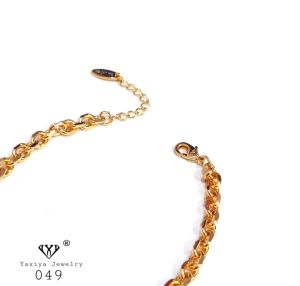 GELANG RANTAI WANITA NORI TITANIUM LAPISMAS ANTIKARAT