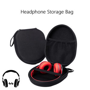 Headphone Storage Pouch EVA Box Portable Earphones Accessorie Bags Headphone Earbuds Bag Carrying Pouch Cases Portable Handbag