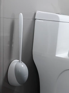 Ecoco Pa Rang Lang Hang Nam ติดผนัง ประหยัดพื้นที่ ซิลิโคนนูม ห้องน้ำ แปรงขัดห้องน้ำ E2205