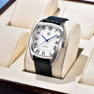 ROLLS TIMI 2025 New Mens Quartz Watches Luxury VH31 Stainless Steel Waterproof Watch  Business Sapphire Glass Sports Watch for Men Leather Strap RT7904