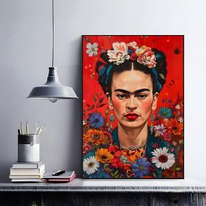 KAYOU | Hot ART F-Frida Kahlo ANIME Diamond Painting Wall Art Ideal for Home Office Dorm Bedroom Great Gift