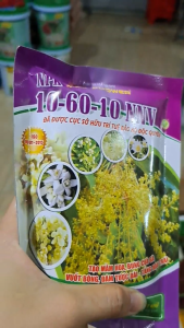 (Gói 100gr) Phân Bón Hỗn Hợp NPK 10-60-10 NVV HÓA NÔNG VIỆT NHẬT - Tạo mầm hoa đâm tược dài tăng đậu trái