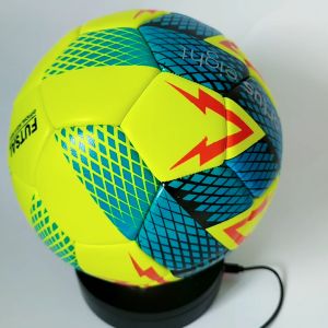 Bola Futsal Ortuseight Lightning Merah Size 4 Jahit Gratis Adaptor Jarum Pompa