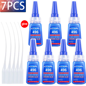LOOLIFL | LOOLIFL Quick Drying Adhesive Nail Glue Professional Nail Glue for False Nails Acrylic Nail Rhinestone Decoration Extension Glue