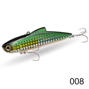 D1 Vib Fishing Bass Vibration Lures 85mm 21g Wobblers For Pike With Laser Luminous 2021 Winter Fishing Goods