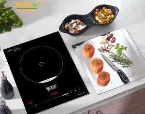 Bếp Điện Từ Cao Cấp Bếp Từ Âm Đơn Bennix Thiết Kế Tinh Xảo Mặt Bếp Ceramic Bền Đẹp Sáng Bóng Dễ Vệ Sinh Công Suất 2200W