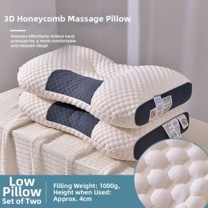 JIFANPAUL | Cervical Protection Sleep Aid Pillow Set 1 Pair