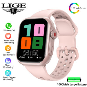 LIGE | For IOS 2026 Watch Ultra 2 SE AMOLED Display Womens Smart Bracelet 1000mAh Battery Bluetooth Call Waterproof Smart Sports Watch