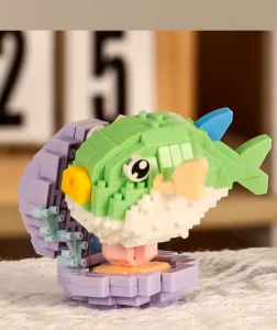 (BOX) 400pcs+ Mainan Bricks Hewan Laut Edukasi Anak Kreatif anak perempuan