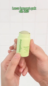 Glad2Glow Mugwort Clay Mask Masker Wajah Face Cleansing Green Mask Stick Salicylic Acid Anti Pores&Acne Jerawat Komedo Cleansing Masker| Centella Masker Wajah Mud Mask Facial Mask Wash Off Mask Mugwort Acne