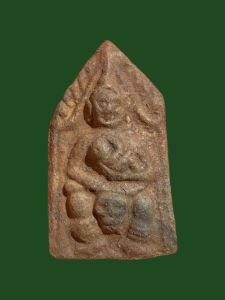 ขุนแผนโหงพราย หลวงพ่อกวย วัดโฆสิตาราม เนื้อดิน สภาพเดิม สวยมากมีหน้ามีตา #4177