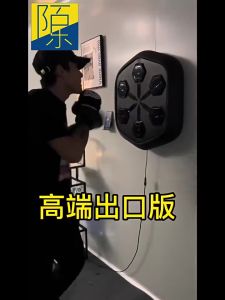 Music Boxing Board เครื่องชกมวยเพลงอัจฉริยะ เป้าต่อยตามจังหวะพร้อมไฟ LED แบบแขวนผนัง ฟรี!นวมชก 1 คู่ by Prima