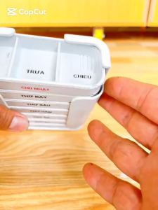 Hộp đựng thuốc hộp chia thuốc 7 ngày 7 tầng đa năng vinasu 275