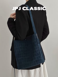 jpj | Suede Leather Tote Shoulder Crossbody Soft Bag Commuter Casual Style