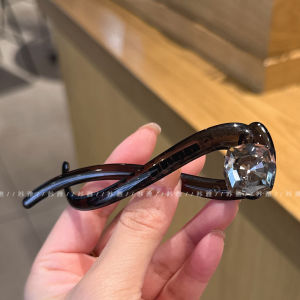 Elegant Simple Pearl Hair Clip Womens 2025 New Twisty Hair Clip Original Design Fresh out Freshwater Pearl Hair Accessories