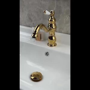 Retro Antique Gold Faucet