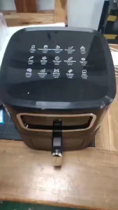 รับประกัน 5 ปี หม้อทอดไร้น้ำมัน 10L(ปรุงอาหารไร้น้ำมัน สุขภาพดี ป้องกันไฟฟ้าดับอัตโนมัติ ทำความสะอาดง่าย)หม้ออบลมร้อน หม้อทอดไร้มัน Air Fryer