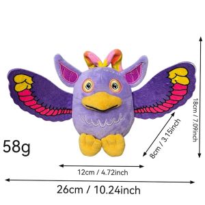 Bandai | 2026 New My Singing Monsters Plush Toy Cartoon Stuffed Animals Plushies Dolls Birthday Gifts Room Decor Soft Pillows