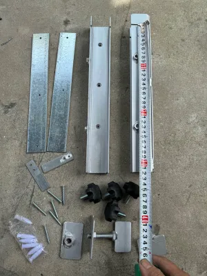 Bộ ray u cửa chống ngập cao 30 cm có 4 nẹp chịu lực.lh 0839698880