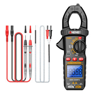 【HOSPORT】 AC/DC Clamp Meter Reusable Current Voltage Diode Multimeter for Home Office Use