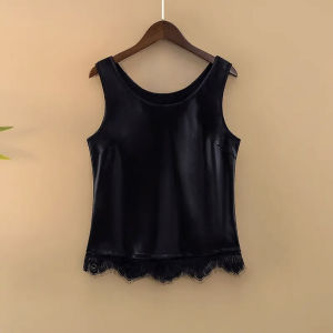 Áo Ba Lỗ Satin Acetate Màu Trắng Phong Cách Trung Hoa Mới Dành Cho Nữ Mùa Hè Thiết Kế Thời Trang Hợp Thời Trang Áo Nhỏ Bên Trong