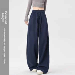 XINGJUSHE | Loose Straight Sport Trousers Gray