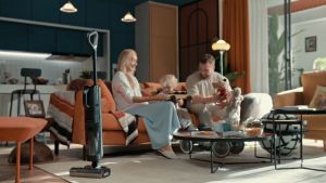 Dreame H12 Dual Wet Dry Vacuum Cleaner | 4-in-1 Combo with 16000Pa Suction | Dual Edge Cleaning | Dual-Rotation Self-Cleaning | Hot Air Drying | Smart Mess Detection