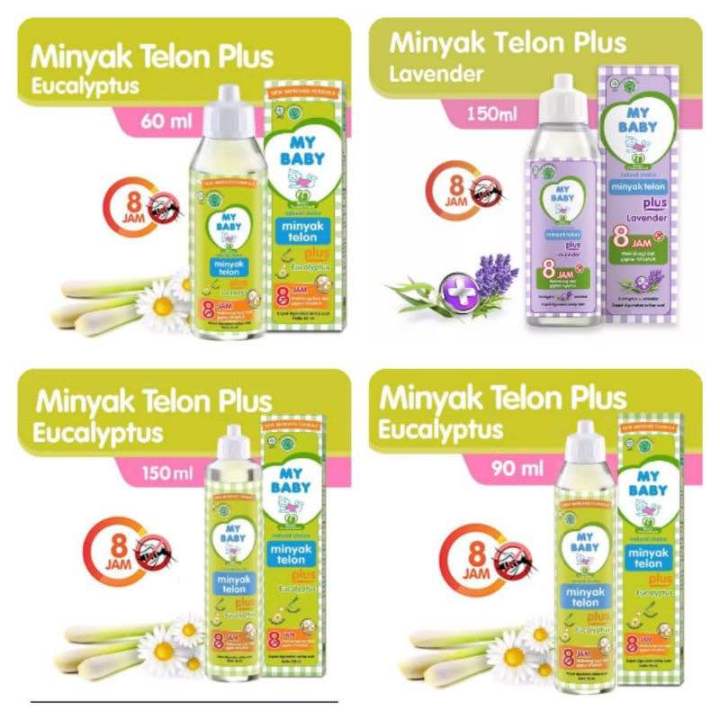 My Baby Minyak Telon Eucalyptus & Lavender 150,90,60,30 ML mybaby