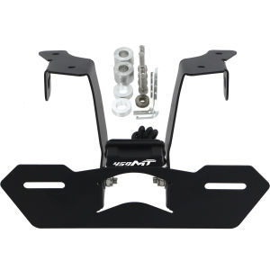 Motorcycle Stainless Steel Rear License Plate Holder Short Tail Bracket Wing Modified Accessories For CFMOTO 450MT 800MT-X 450MT