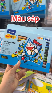 Sáp 24 Màu Colokit Doraemon CR-C06/DO