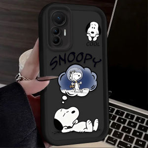 Bandai | Ốp Điện Thoại Silicon Mềm Hình Chú Chó Phi Hành Gia Snoopy Dành Cho Xiaomi Poco M8 Pro X7 X6 NEO X5 X3 F8 F7 Ultra F6 F5 Pro F3 Thiết Kế Mờ Nhẹ Chống Xước