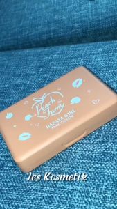Hasaya Girl Lipstik Peach Series Peach Farm Play Color Set 6 Pcs Plus Kaca / Grosir Kosmetik